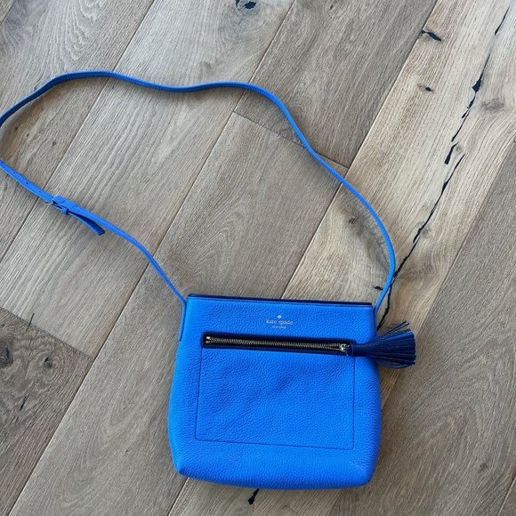 kate spade Bags Kate Spade Leather Crossbody Bag Periwinkle Poshmark